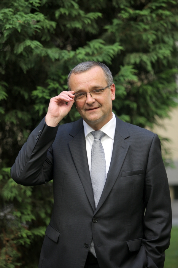 Ministr financí a místopředseda TOP 09 Miroslav Kalousek.