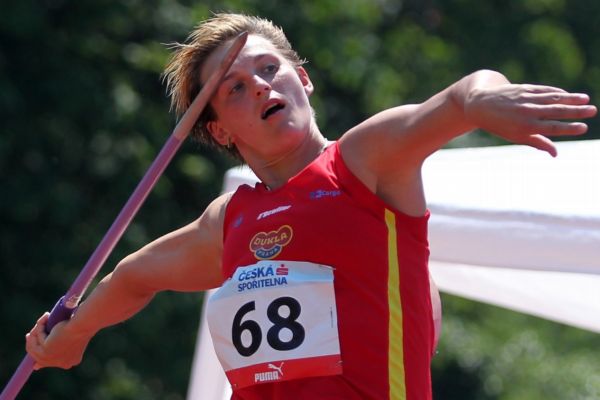 Barbora Špotáková na mistrovství ČR.