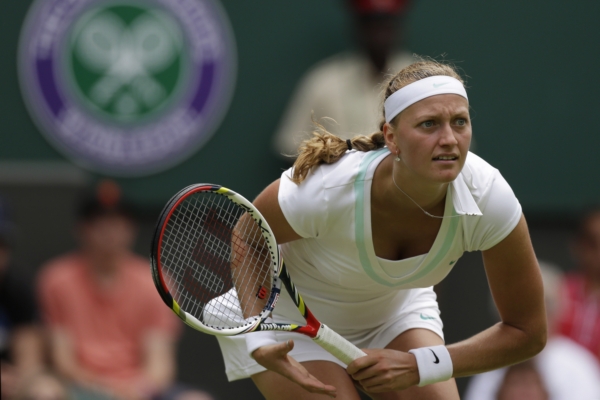 Petra Kvitová úvodní kolo Wimbledonu nakonec zvládla.
