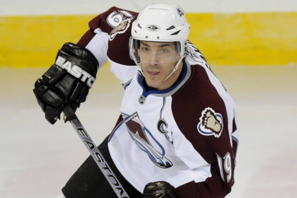 Joe Sakic na archivním snímku z roku 2008.