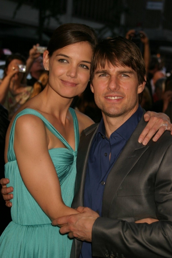 Katie Holmesová a Tom Cruise.