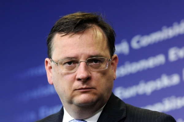 Premiér a šéf ODS Petr Nečas.