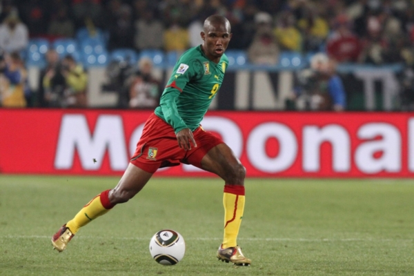 Kamerunský fotbalista Samuel Eto'o.
