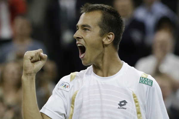 Wimbledonský přemožitel Rafaela Nadala Lukáš Rosol.