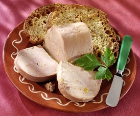 Pate de foie gras.