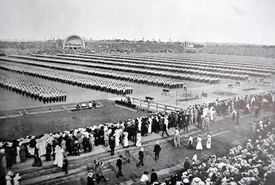 Všesokolský slet 1912 na Letné.