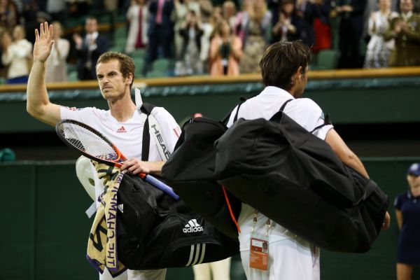 Andy Murray (vlevo).