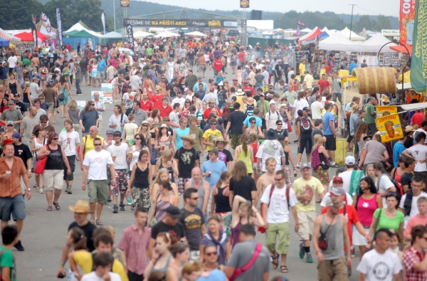 Z festivalu Rock for People.