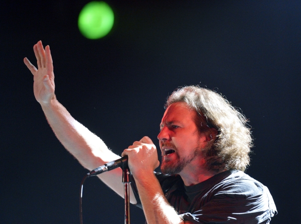 Frontman Eddie Vedder.