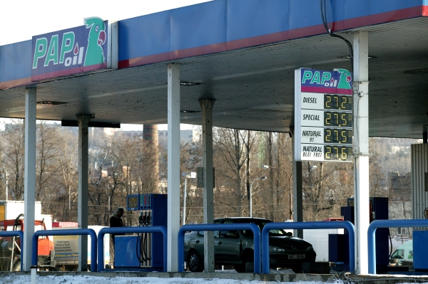 Čerpací stanice Pap Oil (ilustrační foto).