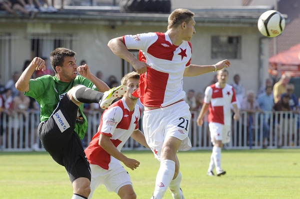 Slavia o víkendu ovládla turnaj v Čelákovicích, tentokrát nestačila na Hradec Králové.