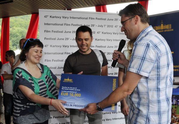 Elina Psykouová převzala cenu.