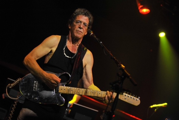 Legendární americký kytarista, zpěvák a skladatel Lou Reed.