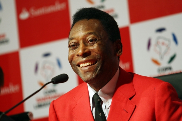 Brazilská fotbalová legenda Pelé.
