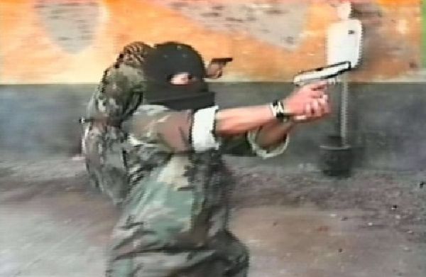 Tréninkový tábor kajdistů v Afghánistánu.