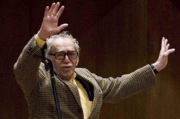 Slavný kolumbijský spisovatel García Márquez. Slavný kolumbijský spisovatel García Márquez.