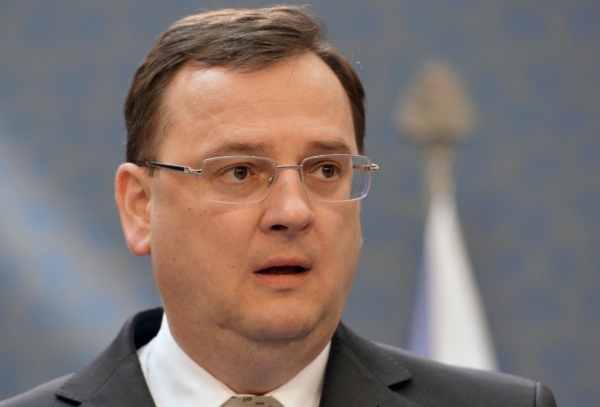Premiér Petr Nečas.