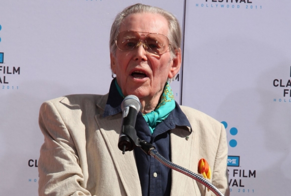 Britský filmový a divadelní herec Peter O'Toole.
