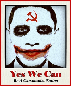 Ano, můžeme být komunistickým státem, říká Obama-Joker.