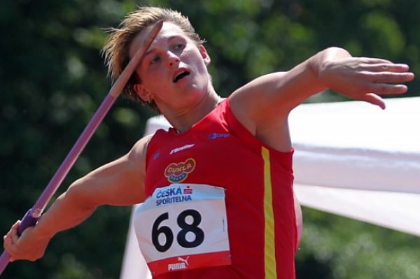 Česká oštěpařka Barbora Špotáková.