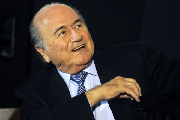 Šéf FIFA Sepp Blatter. Šéf FIFA Sepp Blatter.