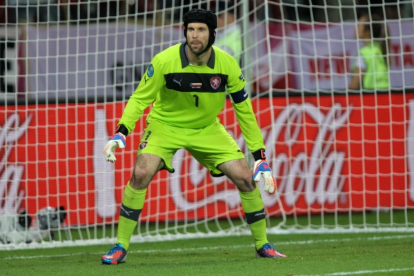 Gólman Petr Čech.