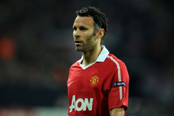 Fotbalista Manchesteru United Ryan Giggs. Fotbalista Manchesteru United Ryan Giggs.