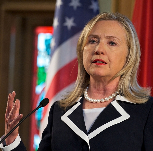 Hilary Clintonová, americká ministryně zahraničí. Hilary Clintonová, americká ministryně zahraničí.