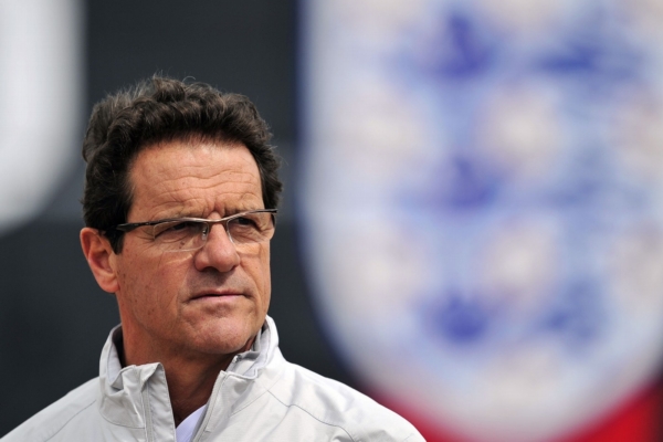 Italský fotbalový trenér Fabio Capello.