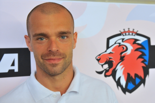Útočník Lva Jakub Klepiš. Útočník Lva Jakub Klepiš.