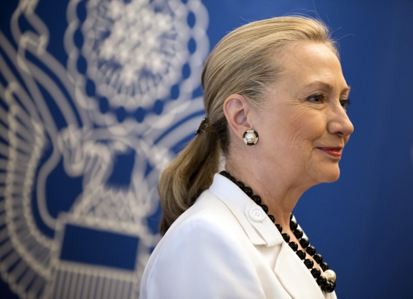 Hillary Clintonová. Hillary Clintonová.