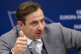 Jorgos Chazimarkais, poslanec Evropského parlamentu za německou FDP. 