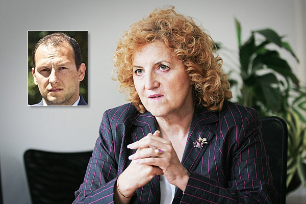 Karel Daňhel (ve výřezu) a Vlasta Parkanová. Karel Daňhel (ve výřezu) a Vlasta Parkanová.