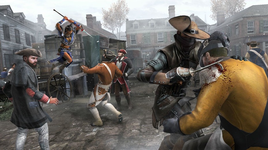 Assassin’s Creed III - Obrázek z kooperace.