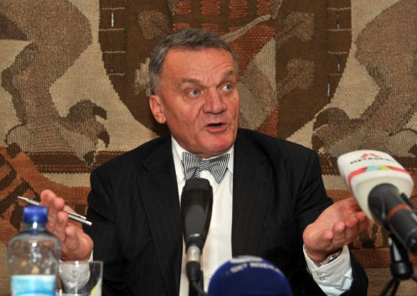 Primátor Prahy Bohuslav Svoboda.