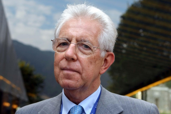 Předseda italské vlády Mario Monti.