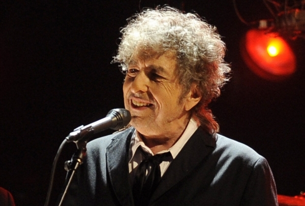 Americký písničkář Bob Dylan.