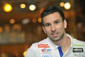 Badmintonista Petr Koukal.