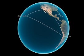 Virtuální dalekohled vznikl propojením radioteleskopů v Chile, na Havaji a v Arizoně.