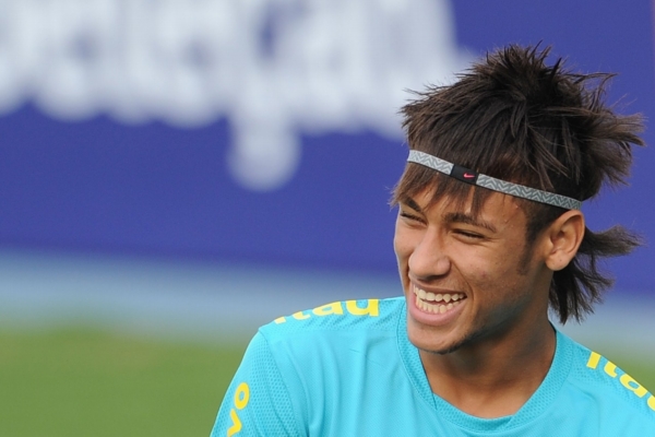 Brazilská hvězda Neymar.