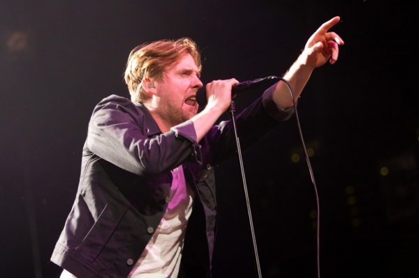 Zpěvák skupiny Kaiser Chiefs.