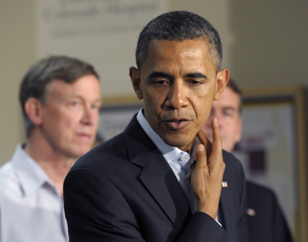 Obama navštívil i nemocnici, kde leží lidé zranění při střelbě.