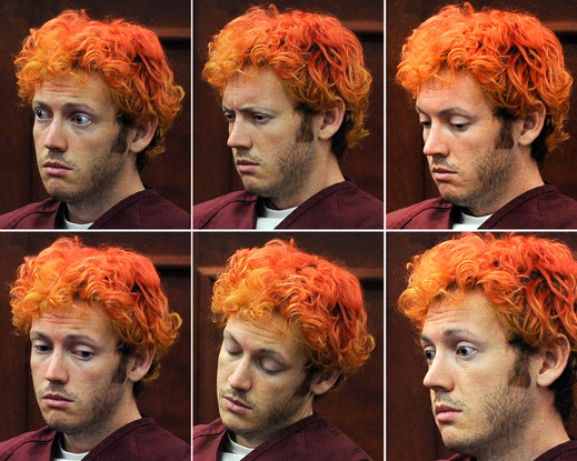 Střelec z kina James Holmes. Střelec z kina James Holmes.
