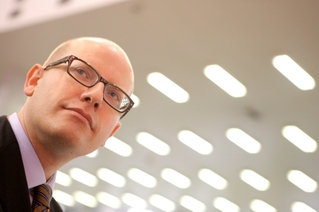 Lídr opozice Bohuslav Sobotka.