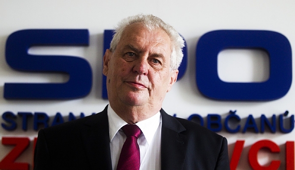 Miloš Zeman (SPOZ).