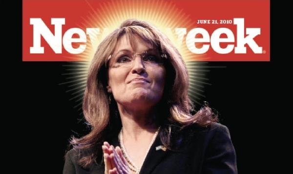 Newsweek vychází téměř 80 let. Na snímku titulní strana se Sarah Palinovou. Newsweek vychází téměř 80 let. Na snímku titulní strana se Sarah Palinovou.