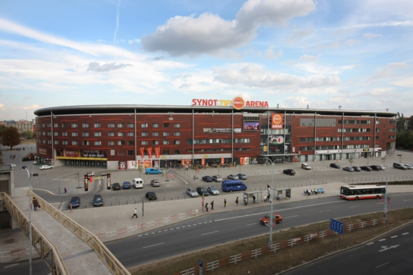 Sladion fotbalové Slavie.