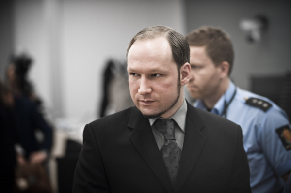 Norský atentátník Anders Behring Breivik.