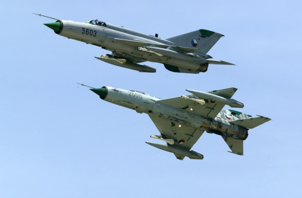 Do Ostravy se přestěhoval MiG-21 (ilustrační foto).