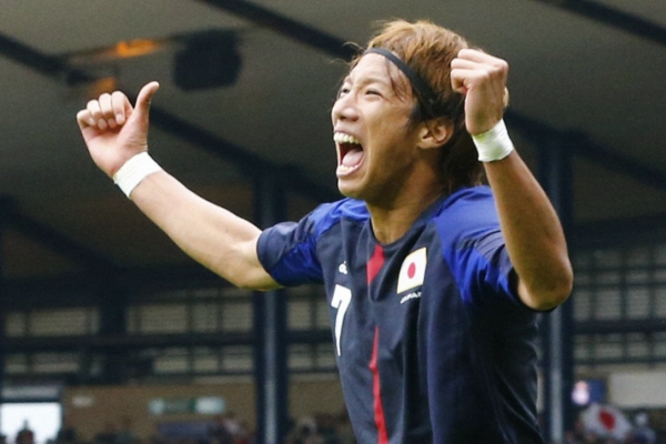 Záložník Juki Ocu, střelec jediného japonského gólu.